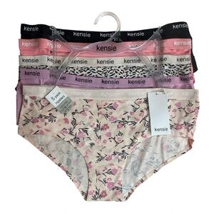 NWT! Kensie 5-pack Hipster Panties Size XL